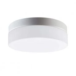 Emmett 2-Light 11.42 ft. Dia White Flush Mount Ceiling Fixture by Bromi Design