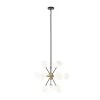 10-Light White Metal Modern Chandelier by Litton Lane