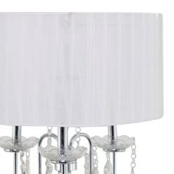 63 in. White Metal Glam Floor Lamp by Litton Lane 15 63 in. White Metal Glam Floor Lamp by Litton Lane -Litton Lane Sales white litton lane floor lamps 042548 44 1000