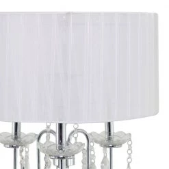 63 in. White Metal Glam Floor Lamp by Litton Lane 13 63 in. White Metal Glam Floor Lamp by Litton Lane -Litton Lane Sales white litton lane floor lamps 042548 77 1000