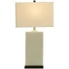 31 in. White Ceramic Modern Table Lamp by Litton Lane 2 31 in. White Ceramic Modern Table Lamp by Litton Lane -Litton Lane Sales white litton lane table lamps 042826 64 1000