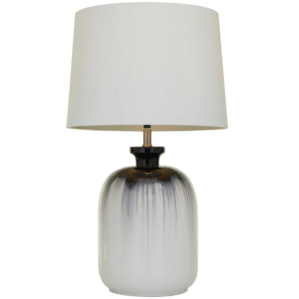 29 in. Multi Colored Glass Modern Table Lamp by Litton Lane 3 29 in. Multi Colored Glass Modern Table Lamp by Litton Lane