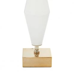 18 in. Gold Glass Table Lamp by Litton Lane -Litton Lane Sales white litton lane table lamps 39990 44 1000